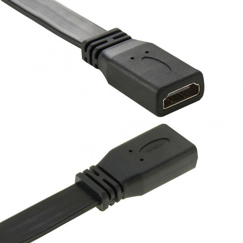 Câble d'adaptateur de connecteur femelle femelle à HDMI 19 broches 30 cm haute vitesse V1.4 HDMI 19 broches SH00571811-03