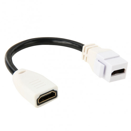 Câble d'adaptateur de connecteur femelle femelle à HDMI 19 broches de 15 cm haute vitesse V1.4 HDMI SH0061626-04