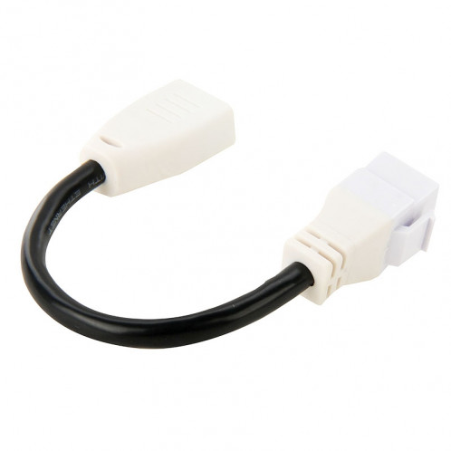 Câble d'adaptateur de connecteur femelle femelle à HDMI 19 broches de 15 cm haute vitesse V1.4 HDMI SH0061626-04