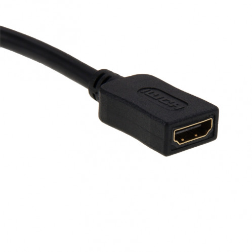 Câble Adapater Femelle 30cm HDMI vers DVI 24 + 5 Femelle (Noir) SH066B210-04