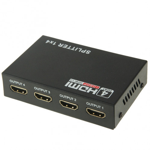 Mini HD 1080P 1x4 HDMI V1.4 Splitter pour HDTV / STB / DVD / Projecteur / DVR SH05601192-010