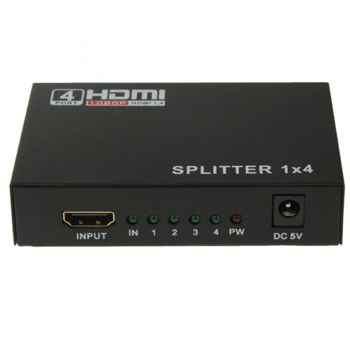 Mini HD 1080P 1x4 HDMI V1.4 Splitter pour HDTV / STB / DVD / Projecteur / DVR SH05601192-010