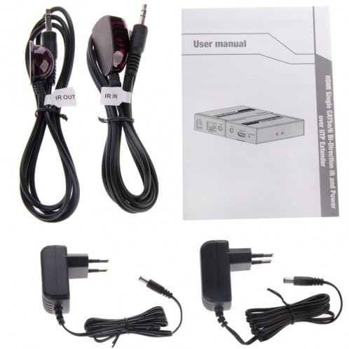Extendeur HDMI sur Cat5e / 6 () (noir) SH564B197-015