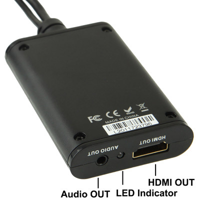 USB 2.0 vers HDMI Leader vidéo HD pour HDTV, prise en charge Full HD 1080P SH30101287-07