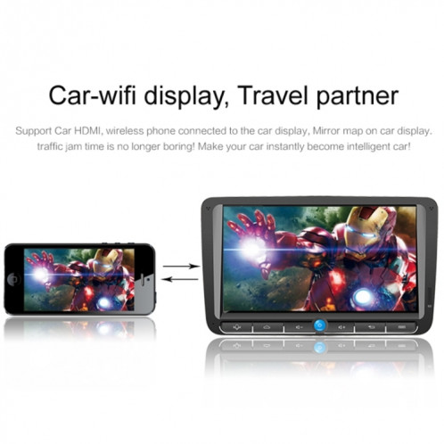 Dongle d'affichage Miradisplay WiFi HDMI / Dongle de récepteur d'affichage Miracast Airplay DLNA (noir) SH6001258-012