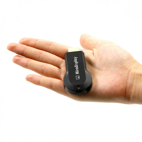 Dongle d'affichage Miradisplay WiFi HDMI / Dongle de récepteur d'affichage Miracast Airplay DLNA (noir) SH6001258-012
