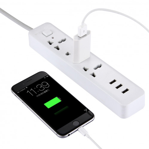 5V / 1A USB Charger, Pour iPhone, Galaxy, Huawei, Xiaomi, LG, HTC et autres téléphones intelligents, Appareils rechargeables (Blanc) SH0129981-06