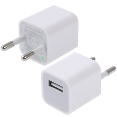 Chargeur USB à de haute qualité, 1A, pour iPad, iPhone, Galaxy, Huawei, Xiaomi, LG, HTC et autres téléphones intelligents, appareils rechargeables (Blanc) SH288A1089-01