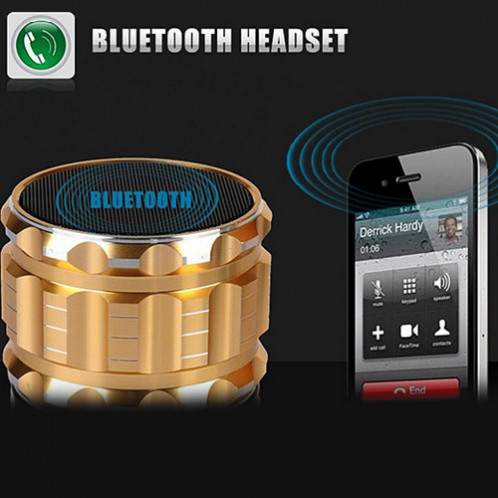 S28 Enceinte portable stéréo Bluetooth avec fonction mains libres (noir) SH028B1099-011