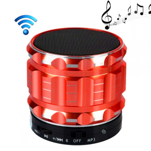 S28 Enceinte portable stéréo Bluetooth avec fonction mains libres (rouge) SH028R301-011
