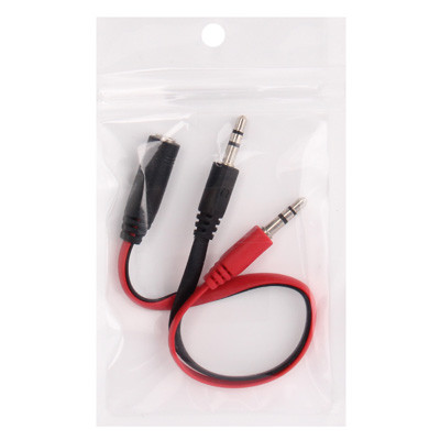 Style de nouilles câble jack 3,5 mm + écouteurs pour PC / ordinateur portable, longueur: 22 cm SH44911196-04