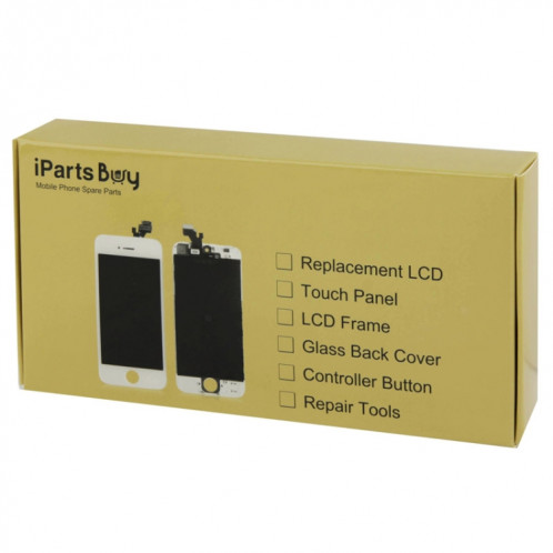 Touch Panel Digitizer pour iPhone 4S (Blanc) ST760W1003-06