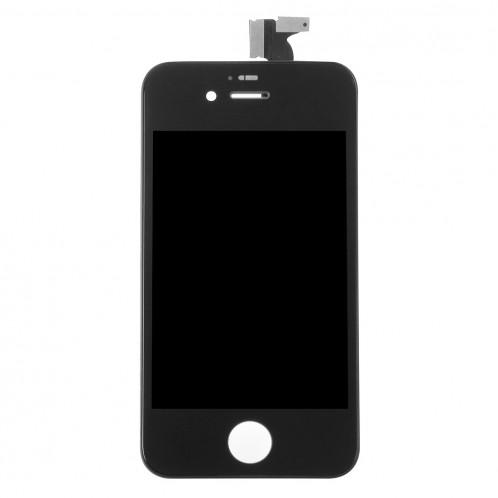 iPartsAcheter 3 en 1 pour iPhone 4S (LCD + Frame + Touch Pad) Assemblage de numériseur (Noir) SI717B1058-08