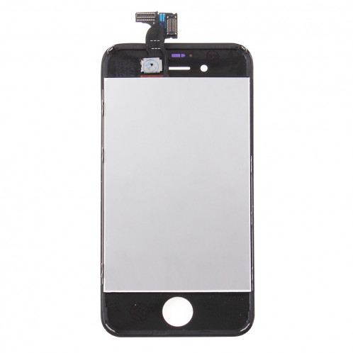 iPartsAcheter 3 en 1 pour iPhone 4S (LCD + Frame + Touch Pad) Assemblage de numériseur (Noir) SI717B1058-08