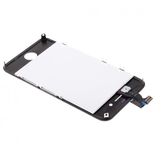 iPartsAcheter 3 en 1 pour iPhone 4S (LCD + Frame + Touch Pad) Assemblage de numériseur (Noir) SI717B1058-08