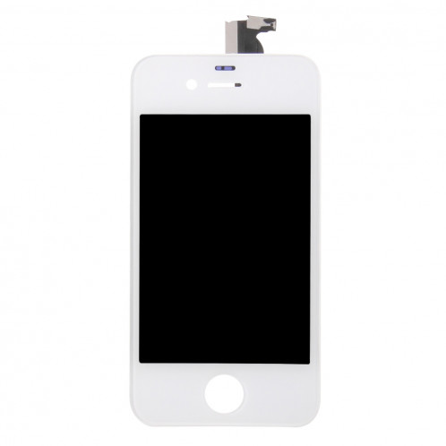 iPartsAcheter 3 en 1 pour iPhone 4S (LCD + Frame + Touch Pad) Assemblage Digitizer (Blanc) SI717W10-08