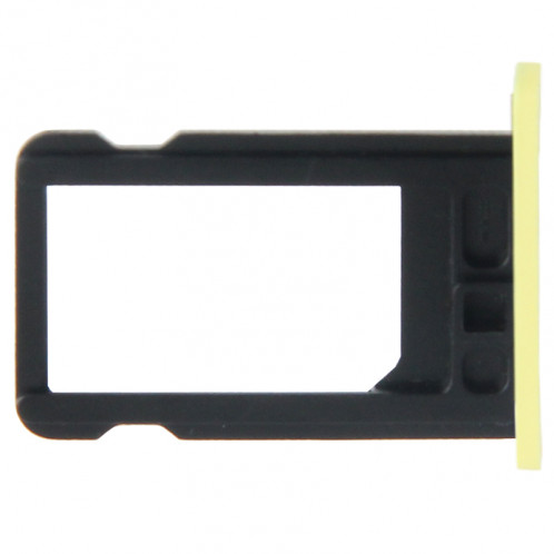 Titulaire de plateau de carte SIM pour iPhone 5C (jaune) ST325Y465-03