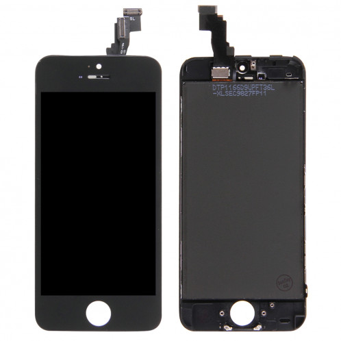 iPartsAcheter 3 en 1 pour iPhone 5C (Original LCD + Cadre + Touch Pad) Digitizer Assemblée (Noir) SI0357383-07