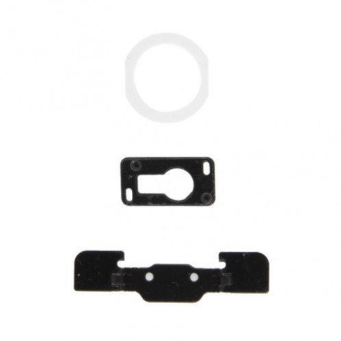 iPartsAcheter pour iPad Air Original Home Button Pad en plastique (Blanc) SI07171868-02