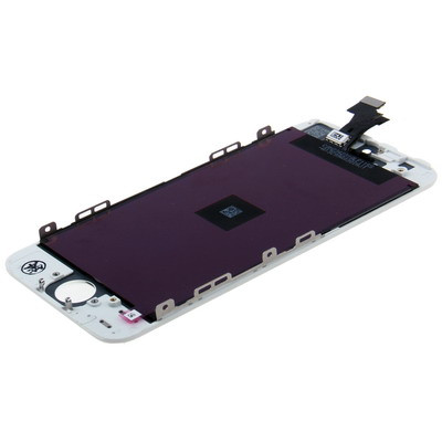 iPartsAcheter 3 en 1 pour iPhone 5 (Original LCD + Cadre LCD + Touch Pad) Digitizer Assemblée (Blanc) SI713W1375-06