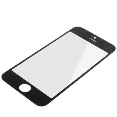 Lentille extérieure en verre pour iPhone 5 et 5S (noir) SL728B992-07