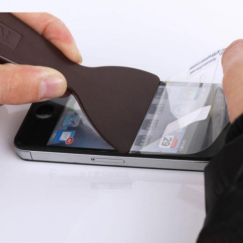 Téléphone / Tablet PC Capacitive écran en plastique grattage couteaux outils de réparation de film (Noir) SP0779618-04
