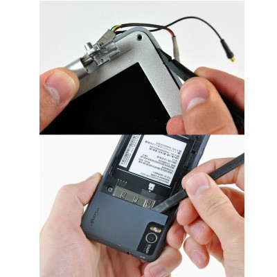 Outils d'ouverture de téléphone / Tablet PC / Outil de suppression d'écran LCD (Noir) SP0782505-04