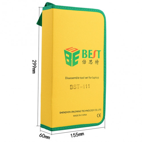 BEST BST-111 17 en 1 outil de réparation polyvalent professionnel pour téléphone portable / ordinateur portable SB14251244-08
