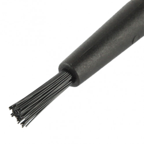 Brosse de nettoyage antistatique à manche rond, composants électroniques, longueur: 14cm (noir) SE1702635-05