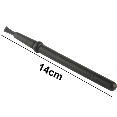 Brosse de nettoyage antistatique à manche rond, composants électroniques, longueur: 14cm (noir) SE1702635-05