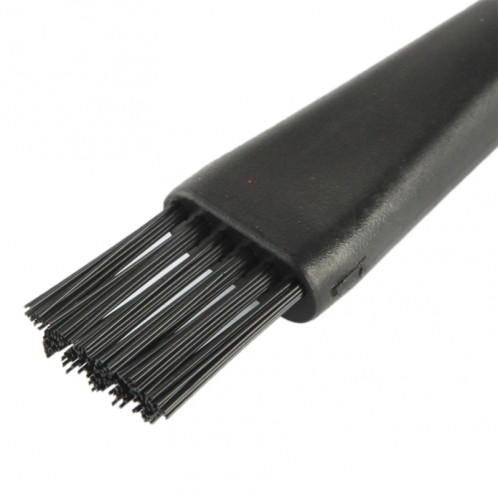 Pinceau de nettoyage antistatique à manche rond 11 pièces, longueur: 14,8 cm (noir) SE17031141-04