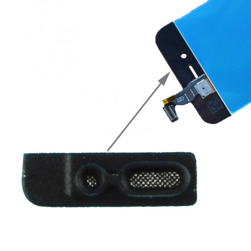 10 PCS iPartsAcheter pour iPhone 5 & 5S & 5C Écouteur original anti-poussière Mesh S117351817-03