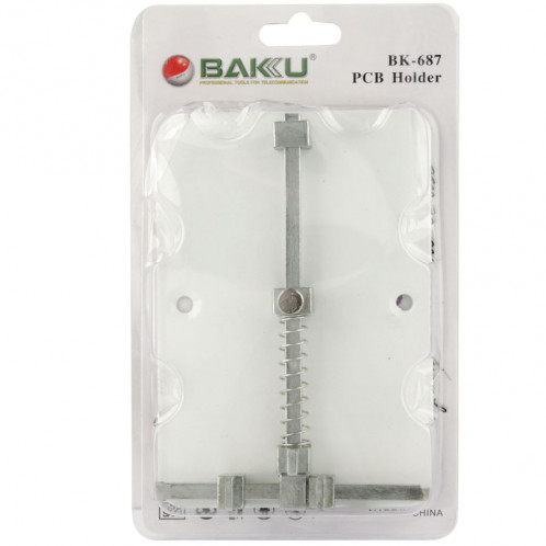 Support de carte PCB de téléphone portable d'acier inoxydable de BAKU, réparation de carte de soutien (BK-687) SB21651450-04