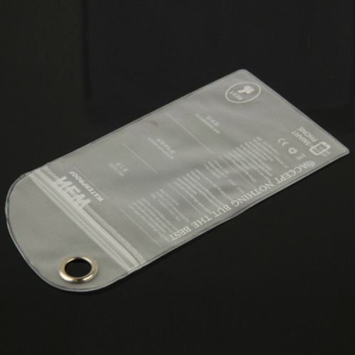 50 pcs emballage de sac en plastique pour iPhone 6/5 et 5s / 4 & 4s / iPod Touch Coque, Taille: 15cm x 9.5cm (blanc) SH66221514-05