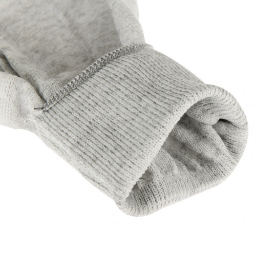 Gants anti-statique de doigt d'unité centrale anti-statique d'ESD sûrs de taille universelle pour la réparation d'ordinateur / électronique / téléphone, paire de 2 (gris) SA7243548-05