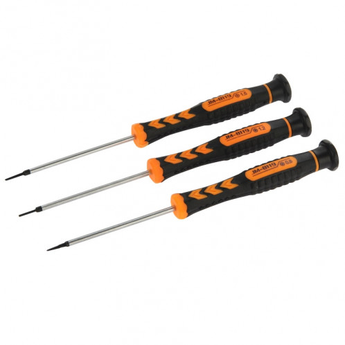 JM-i82 7 en 1 professionnel tournevis Set Spudger Prying outil d'ouverture Kit pour téléphone portable / comprimés réparation SJ7259607-07