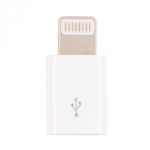 Micro USB femelle à 8 broches Mini Adaptateur (blanc) SH304L170-06