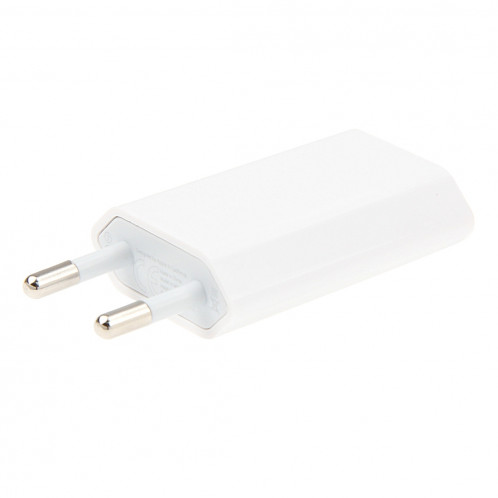 2 en 1 (adaptateur chargeur de voyage 5V 1A UE + 1 m de câble de chargement Sync 8 broches), pour iPhone, Galaxy, Huawei, Xiaomi, LG, HTC et autres téléphones intelligents, appareils rechargeables (Blanc) SH3432707-07