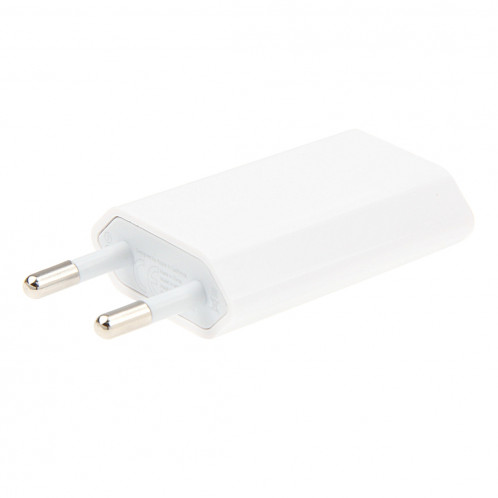 2 en 1 (adaptateur chargeur de voyage 5V 1A UE + 1 m de câble de chargement Sync 8 broches), pour iPhone, Galaxy, Huawei, Xiaomi, LG, HTC et autres téléphones intelligents, appareils rechargeables (Blanc) SH343A1745-07