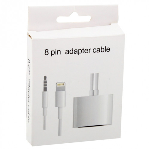 Adaptateur audio 8 broches, ne pas prendre en charge iOS 10.3.1 ou au-dessus du téléphone (blanc) SH85321070-06