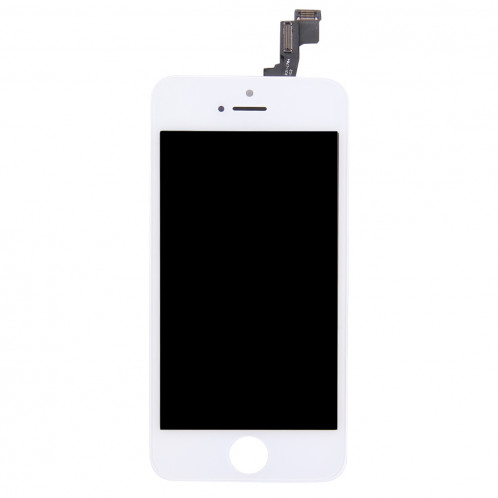 iPartsAcheter 3 en 1 pour iPhone 5S (LCD + Frame + Touch Pad) Assemblage Digitizer (Blanc) SI00481490-09