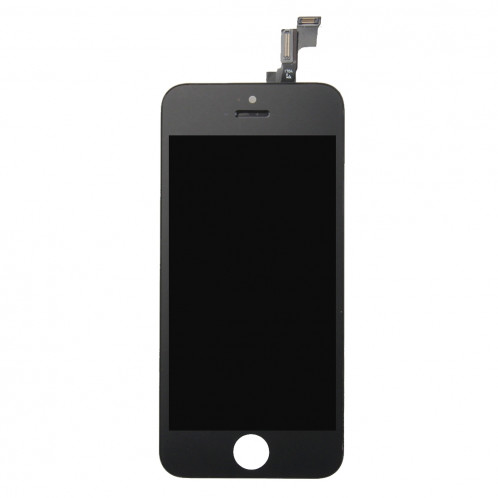 iPartsBuy 3 en 1 pour iPhone 5S (Original LCD + Cadre + Touch Pad) Assemblage de numériseur (Noir) SI716B1238-08