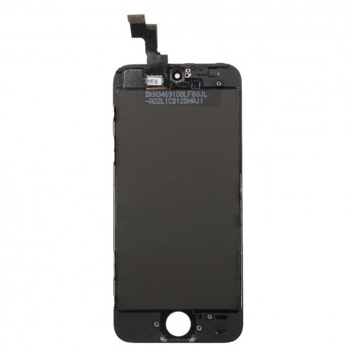 iPartsBuy 3 en 1 pour iPhone 5S (Original LCD + Cadre + Touch Pad) Assemblage de numériseur (Noir) SI716B1238-08