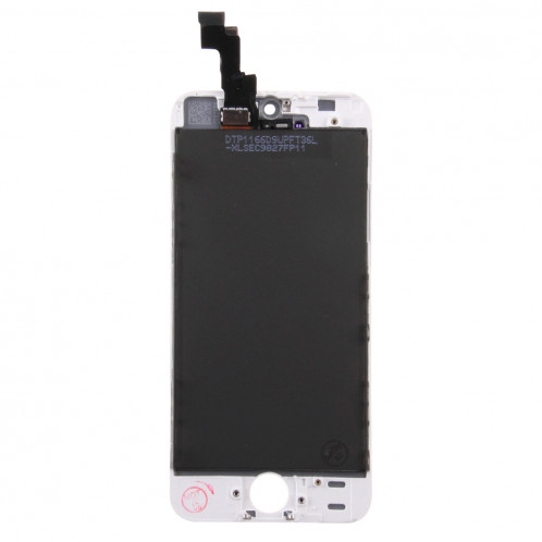 iPartsAcheter 3 en 1 pour iPhone 5S (Original LCD + Cadre + Touch Pad) Assemblage Digitizer (Blanc) SI716W989-08