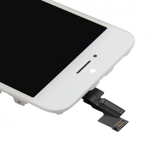 iPartsAcheter 3 en 1 pour iPhone 5S (Original LCD + Cadre + Touch Pad) Assemblage Digitizer (Blanc) SI716W989-08