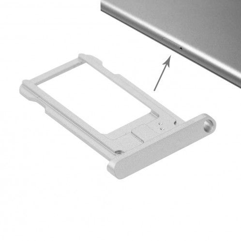 iPartsBuy Card Tray pour iPad Air 2 / iPad 6 (Argent) SI101S935-04