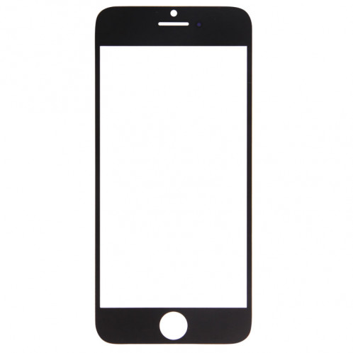 iPartsBuy pour iPhone 6 lentille de verre extérieure de l'écran avant (noir) SI063B1238-08