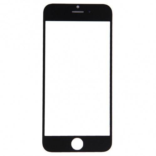 iPartsBuy Lentille extérieure en verre pour iPhone 6 (Noir) SI099B197-09