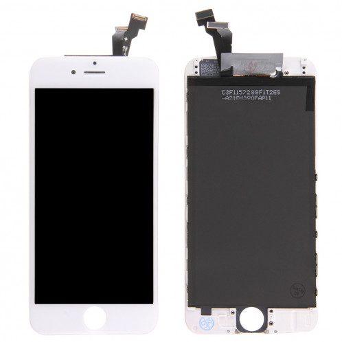 iPartsAcheter 3 en 1 pour iPhone 6 (Original LCD + Original Frame + Original Touch Pad) Assemblage de numériseur (Blanc) SI125W1937-07