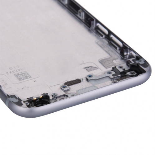 Couvercle de logement complet pour iPhone 6, y compris la couverture arrière et le plateau de la carte et la touche de contrôle du volume et le bouton d'alimentation et la touche du vibrateur de l'interrupteur SC355H1695-07